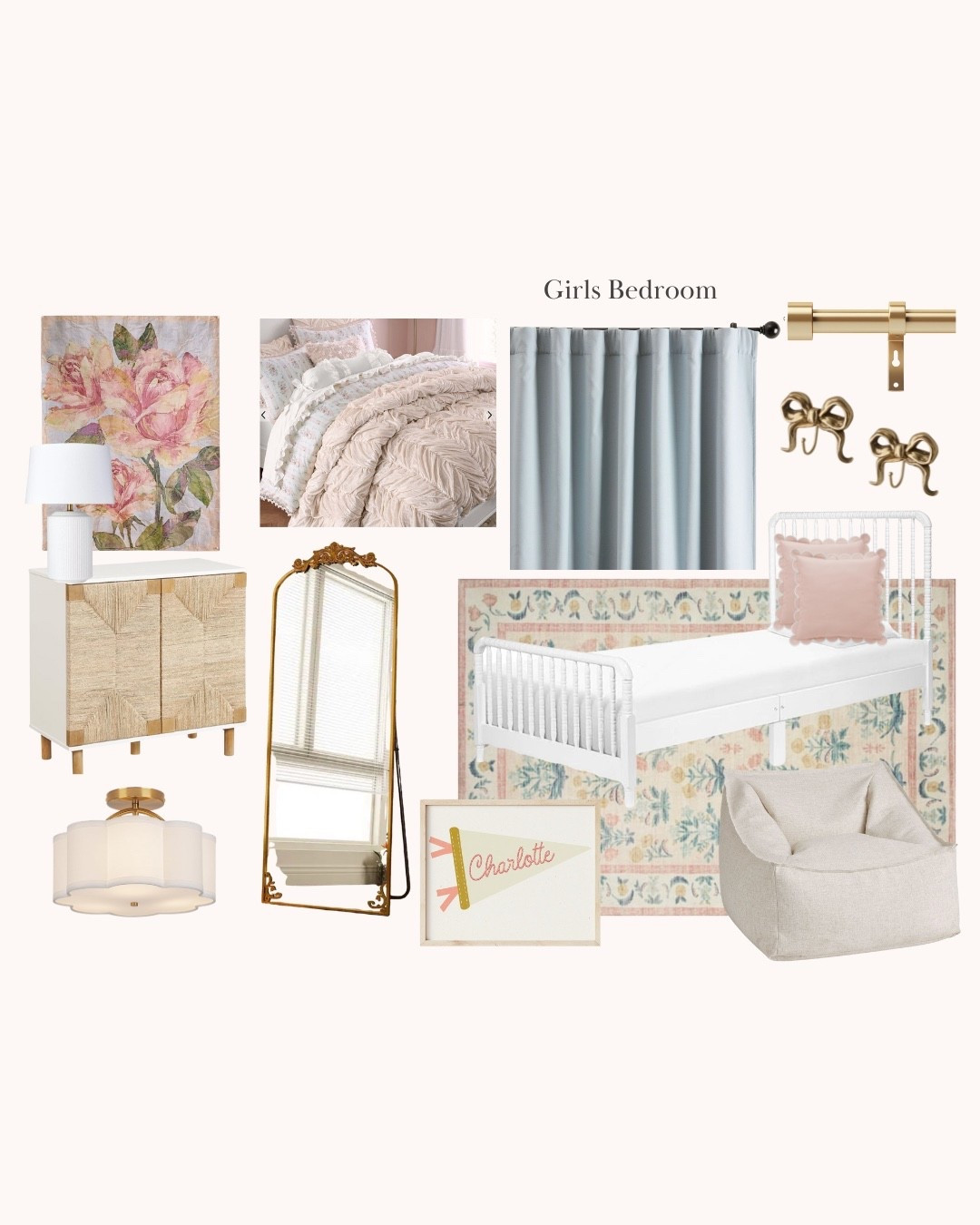 Girls bedroom 

#LTKBaby #LTKHome #LTKKids