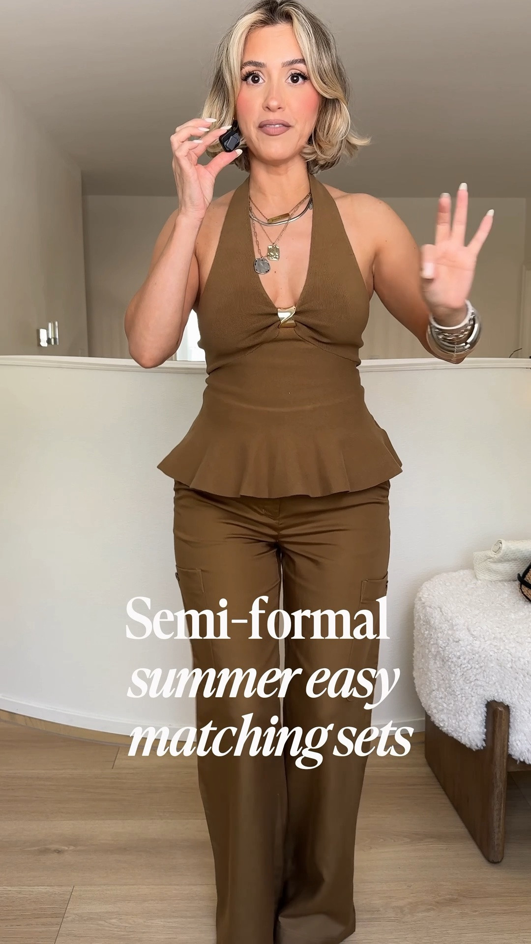 Semi casual matching sets for the summer ✨🖤 size 4 in pants XS in tops

#LTKootd #LTKU #LTKgrwm
