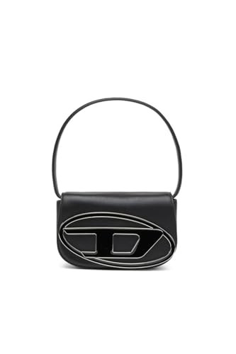 Diesel 1DR-Iconic Shoulder Bag- 100% Leather Shoulder & Crossbody Handbag | Amazon (US)