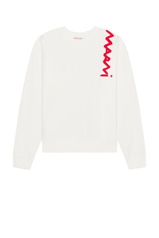 Marni Sweatshirt in White | FWRD 
