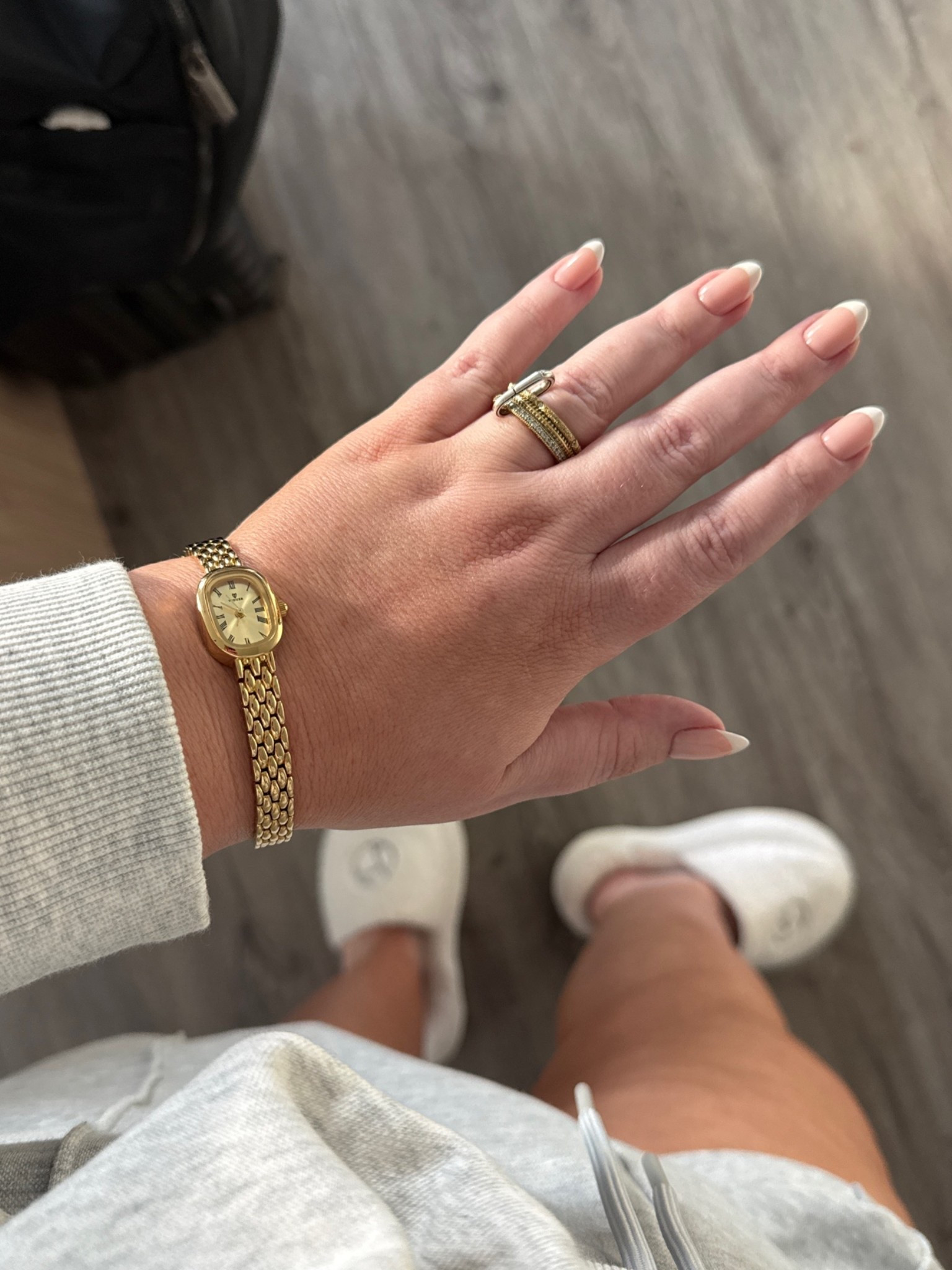 Mixed metal ring stack from Pandora (wearing a size 10)

Watch is from a vintage market

#LTKplussize #LTKgiftguide