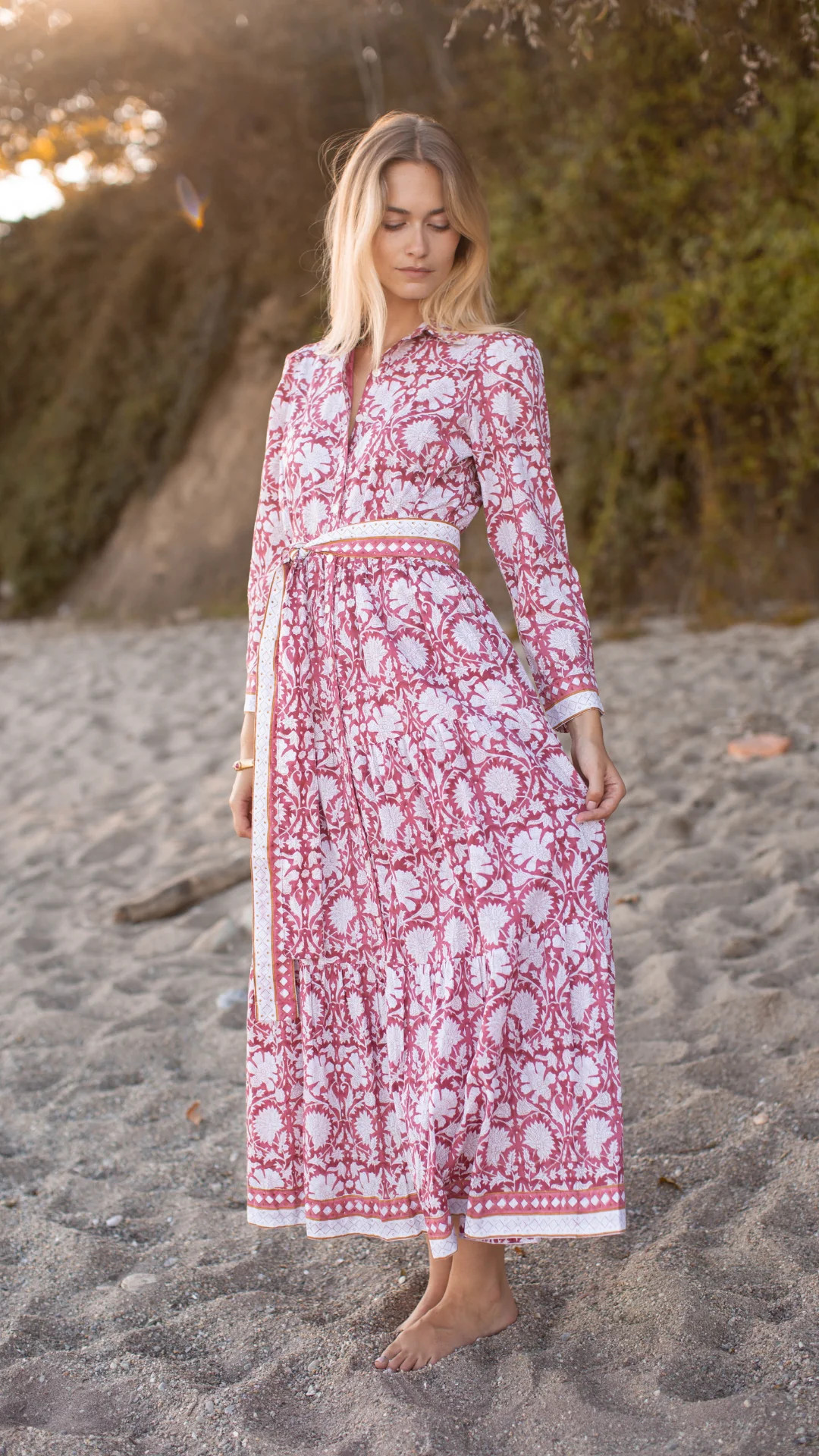 Flounce Shirt Dress - Lorient Samba | Marea