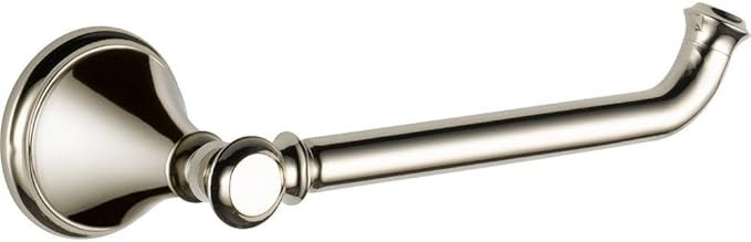 Delta Cassidy (1-Pack) Toilet Paper Holder Polished Nickel Tissue Roll Holder for Bathroom Organi... | Amazon (US)