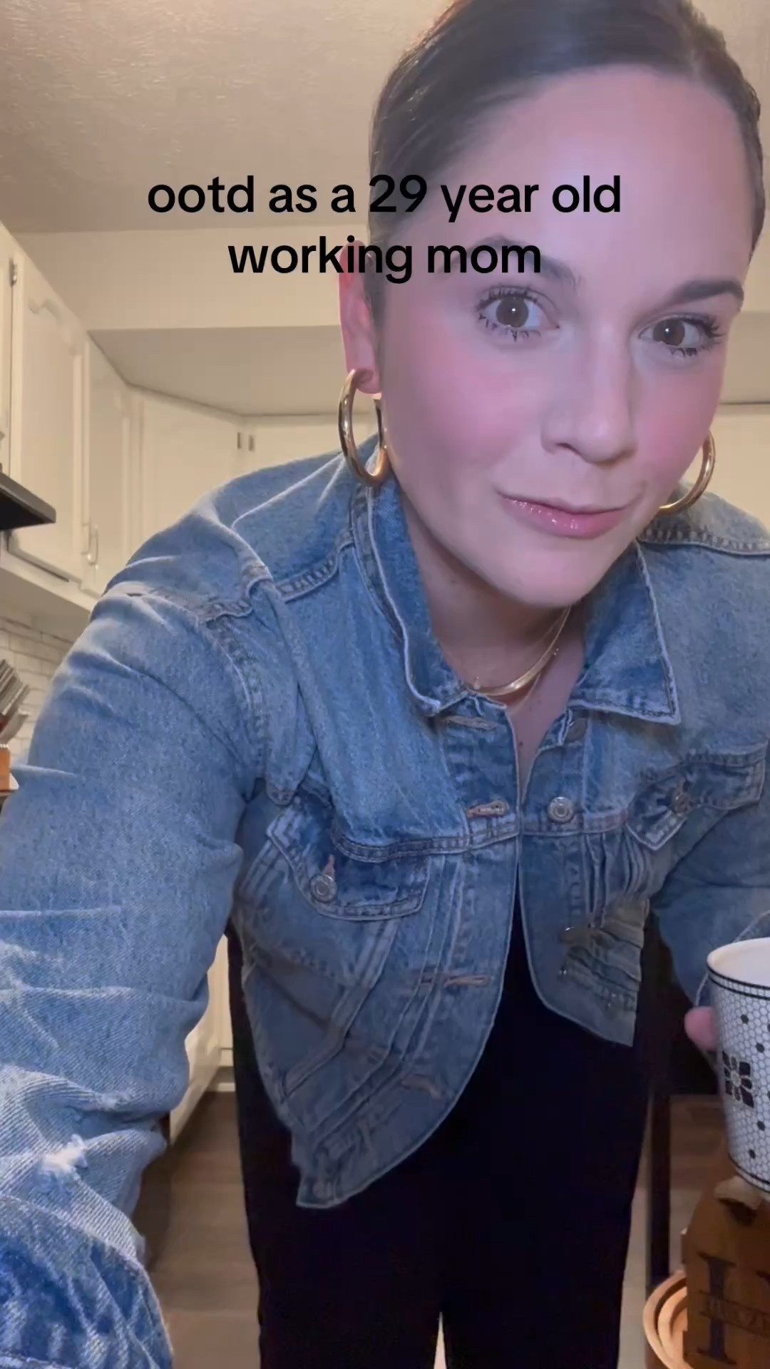 easy outfit when you don’t know what to wear! fall outfit, black jumpsuit, jean jacket, leopard mary janes 

#LTKFindsUnder100 #LTKWorkwear #LTKMidsize