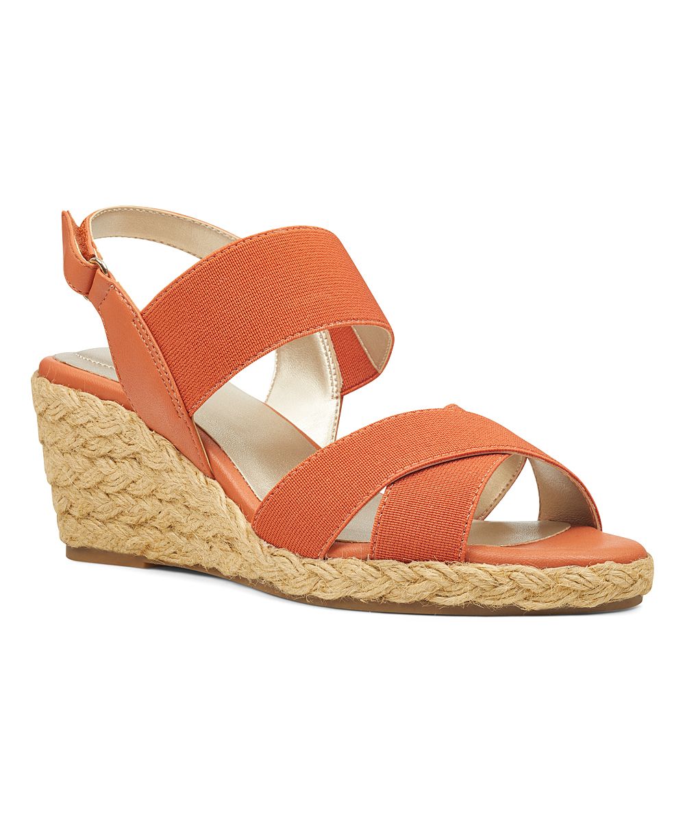 Bandolino Women's Sandals ORMFB - Orange Hearsay Espadrille - Women | Zulily