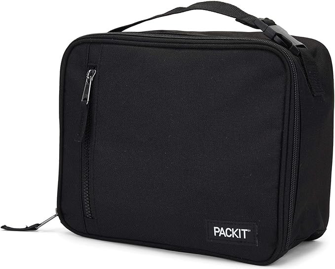 PackIt Freezable Classic Lunch Box, Black, Built with EcoFreeze® Technology, Collapsible, Reusab... | Amazon (US)