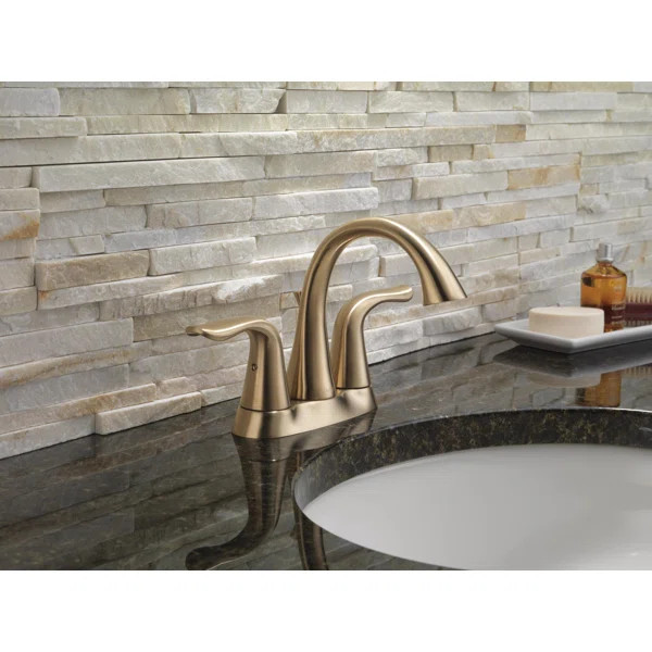 Lahara Centerset Bathroom Faucet with Drain Assembly and Diamond Seal Technology | Wayfair North America