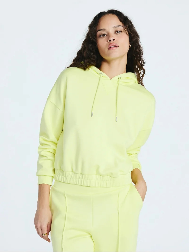 Scoop Women's and Women's Plus New Scubaknit Pullover Hoodie, Sizes XS-4X | Walmart (US)