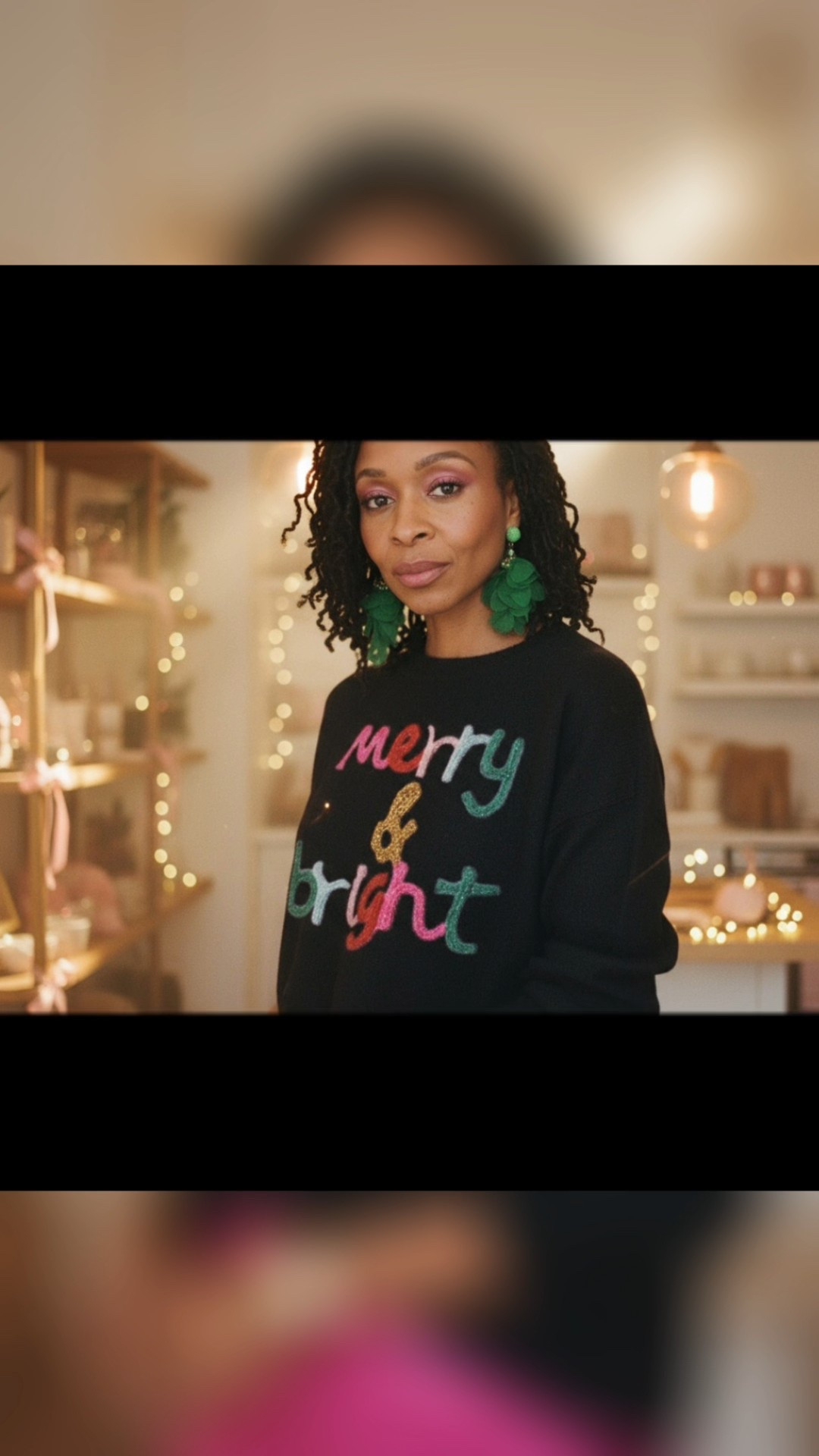 🛍️✨Shop this look on my Amazon Storefront .  

The Merry Bright letters pullover sweaters for women, match with ribbed knitted on it, made of high quality 100% Polyester, super soft and warm fabric

#H#FestiveVibes #Christmas2025 HolidayInspo 

#LTKHoliday #LTKHome