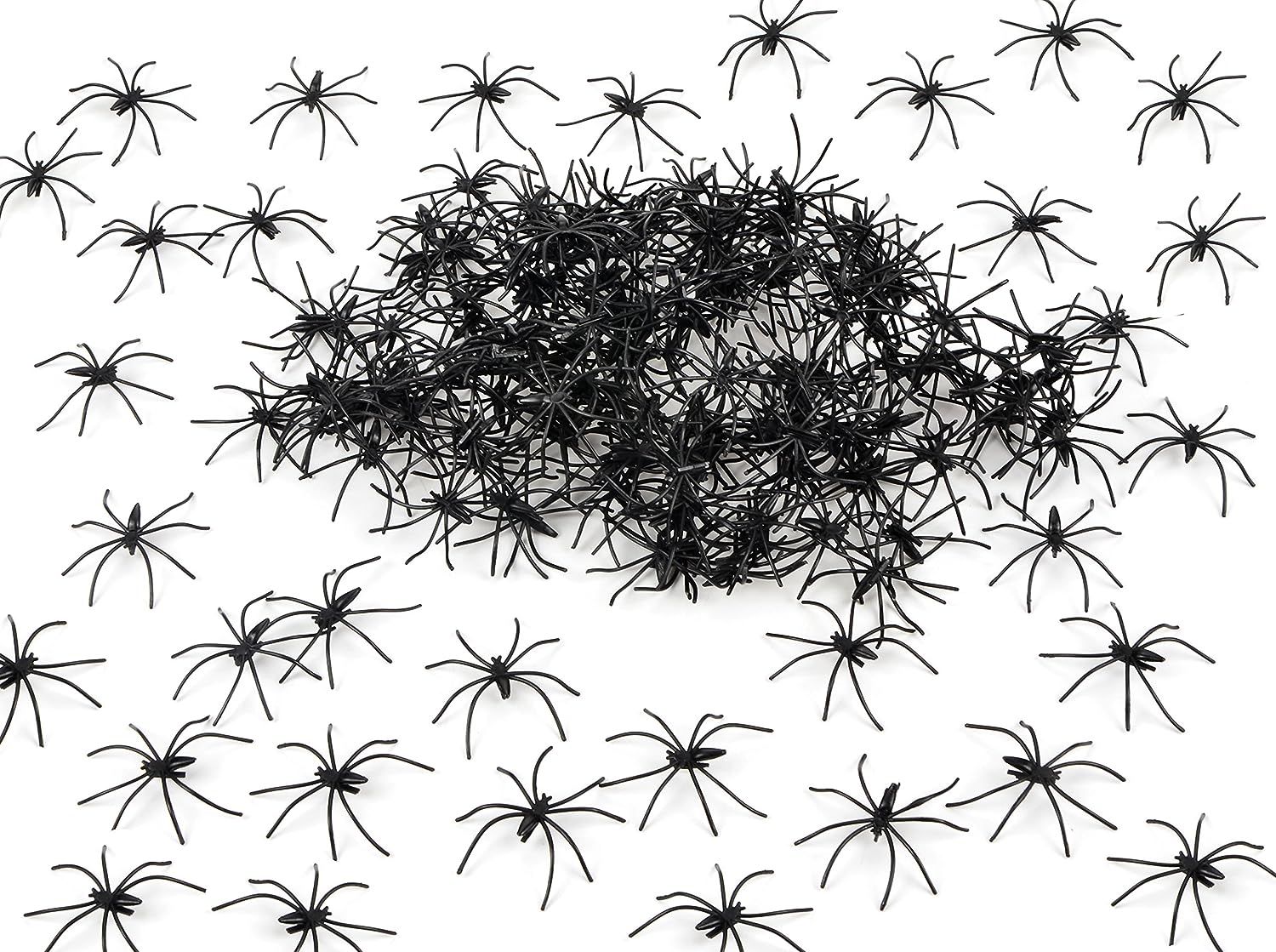 Youngever 175 Pcs Halloween Spider Decorations with 800 SQ Feet Web - 160pcs Small Spider & 10pcs... | Amazon (US)