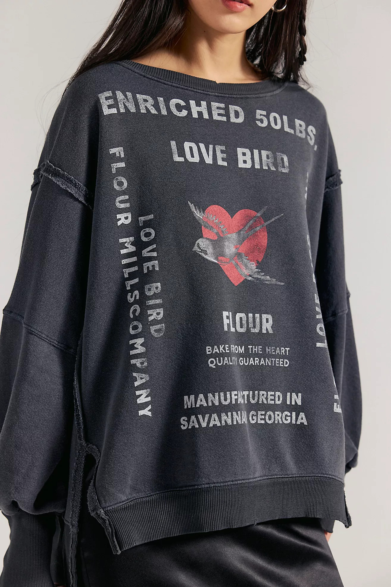We The Free Graphic Camden Pullover | Free People (Global - UK&FR Excluded)