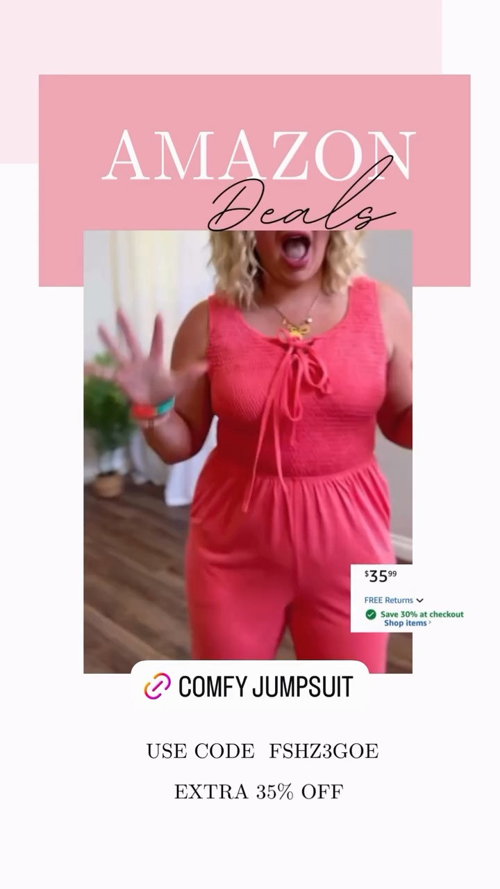 Summer jumpsuit on Deal again! Comes in several colors!

#LTKSeasonal #LTKMidsize #LTKSaleAlert