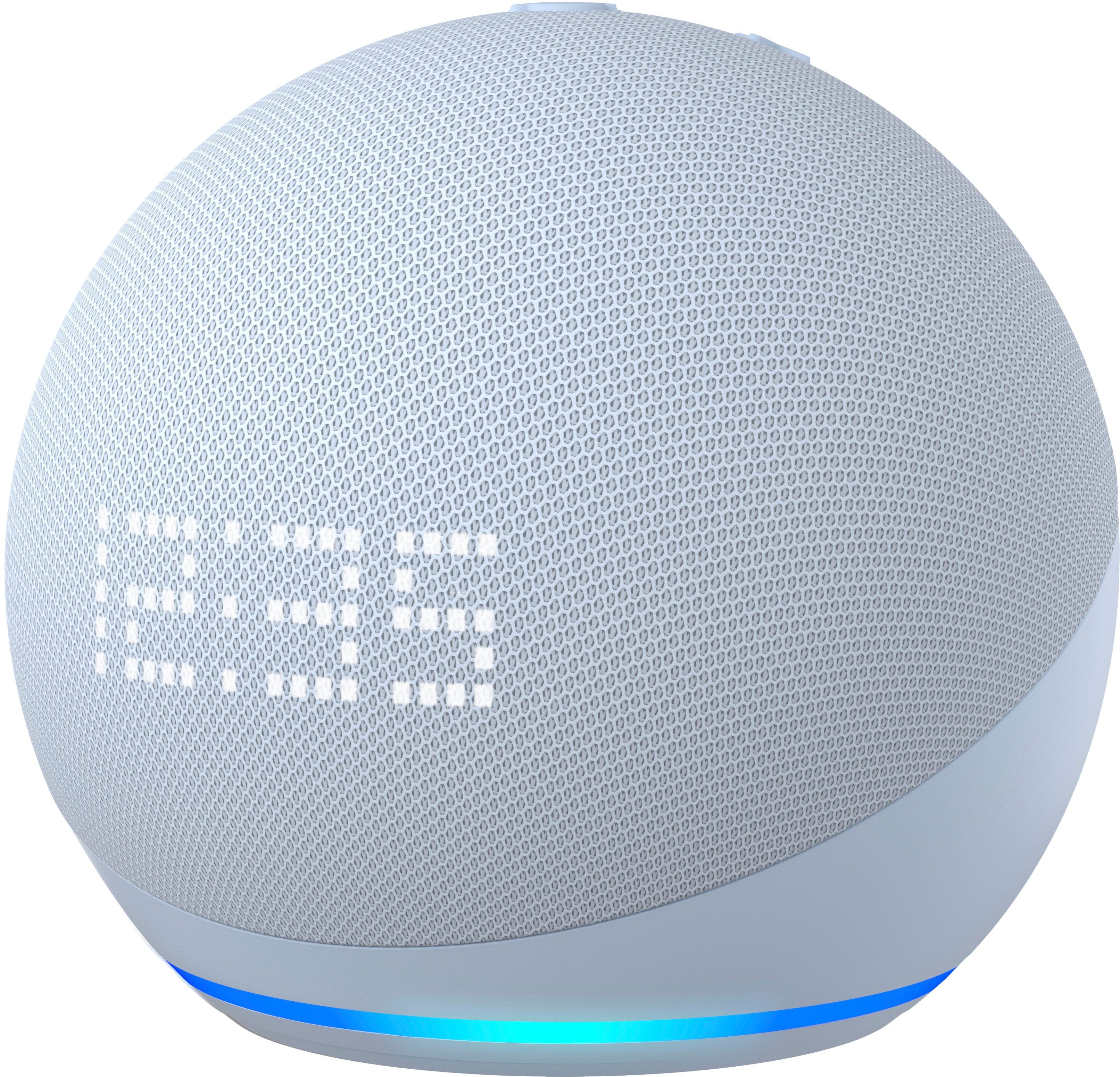 Amazon Echo Dot with Clock (5th Gen, 2022 Release) Smart Speaker with Alexa Cloud Blue B09B8W5FW7... | Best Buy U.S.