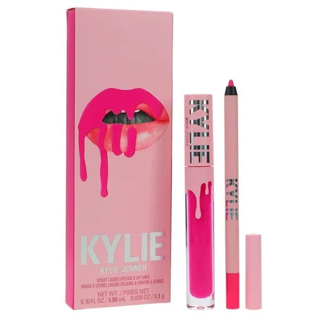 Kylie Cosmetics Velvet Lip Kit - 306 Say No More 2 Pc 0.10 oz Velvet Liquid Lipstick 0.03 oz Lip Liner | Walmart (US)