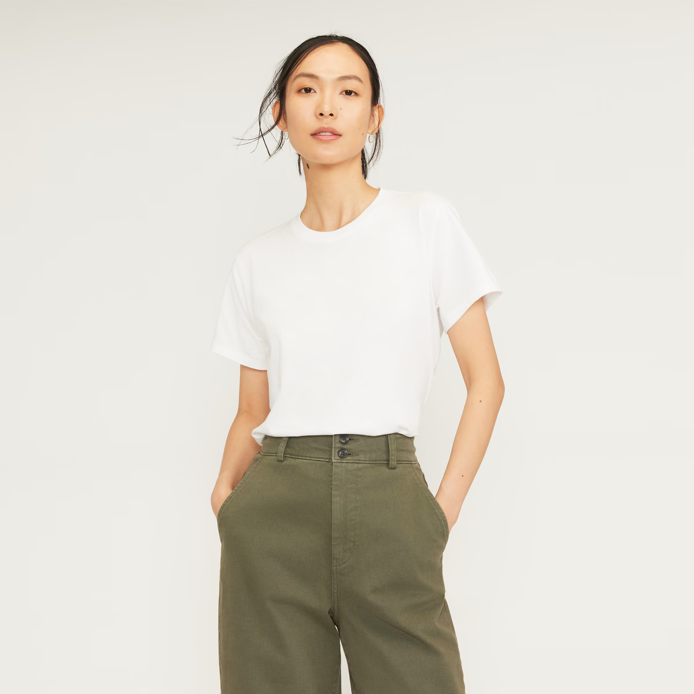 The Organic Cotton Box-Cut Tee | Everlane