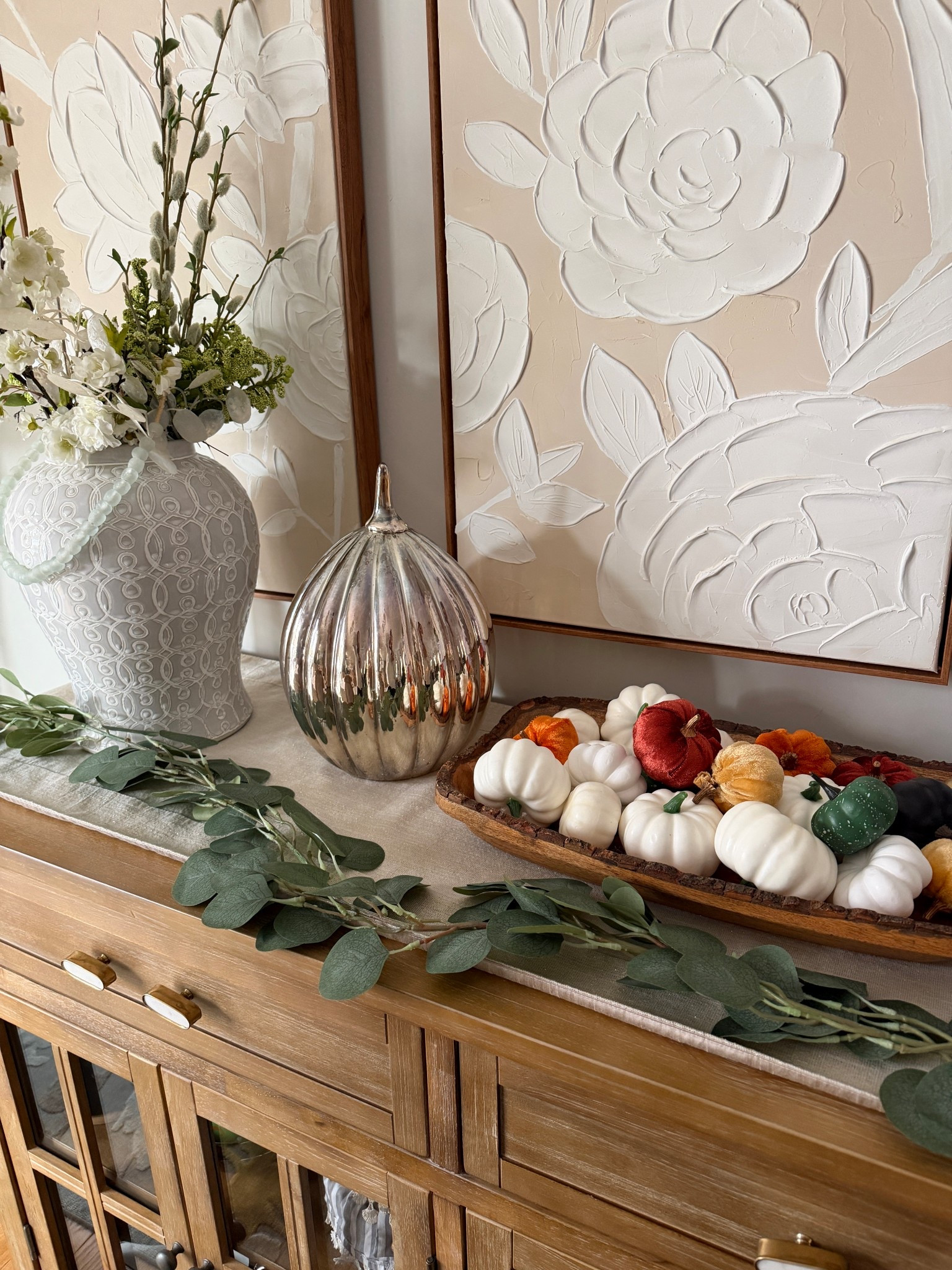 Decorating for thanksgiving early! Cozy fall vibes for hosting 🍂🦃

#LTKHome #LTKHoliday #LTKSeasonal