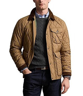 Polo Ralph Lauren Long Sleeve Beaton Quilted Jacket - L | Dillard's