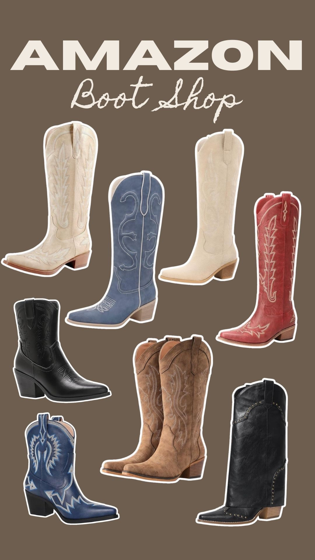 Wanting to switch up your boot game for Rodeo this year? Here’s some kickers all from Amazon & on prime✨

Dressupbuttercup.com #dressupbuttercup #dederaad


#LTKootd #LTKSeasonal #LTKFestival