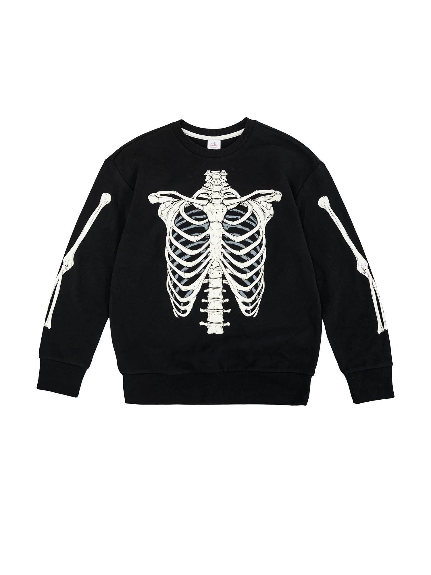 Way To Celebrate Boys Halloween Crewneck Sweatshirt, Sizes 4-18 & Husky | Walmart (US)