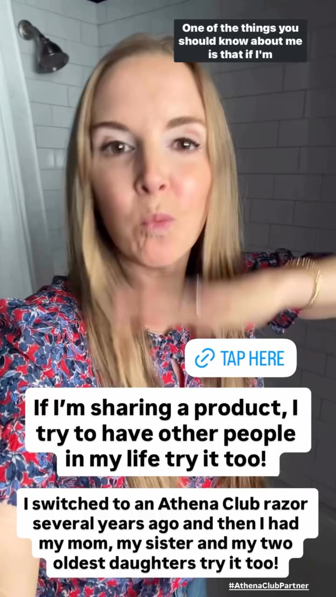 @athenaclub  #AthenaClubPartner
I switched to an Athena Club razor a few years ago and haven’t looked back! My teen girls use them too❤️