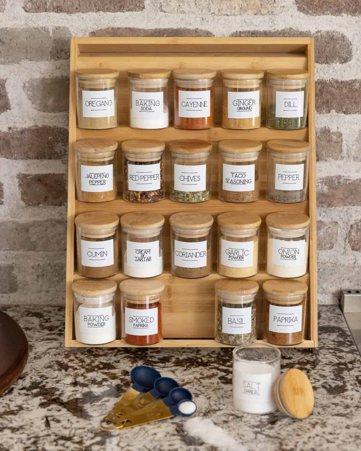 I used my Cricut to create customized labels for these adorable spice jars. 

#LTKHome