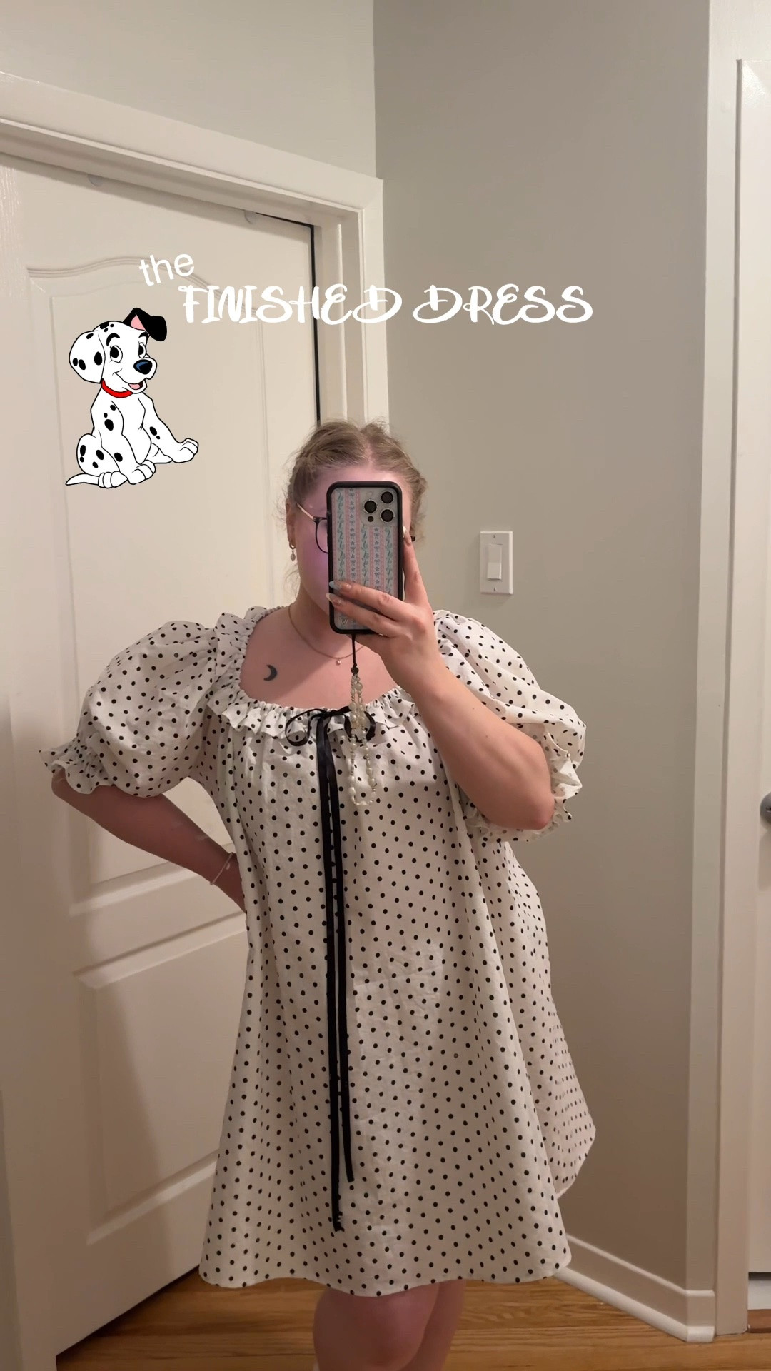 Sewing a polka dot dress inspired by 101 dalmatians for disney! 🖤 dress sewing pattern linked!

#LTKmidsize