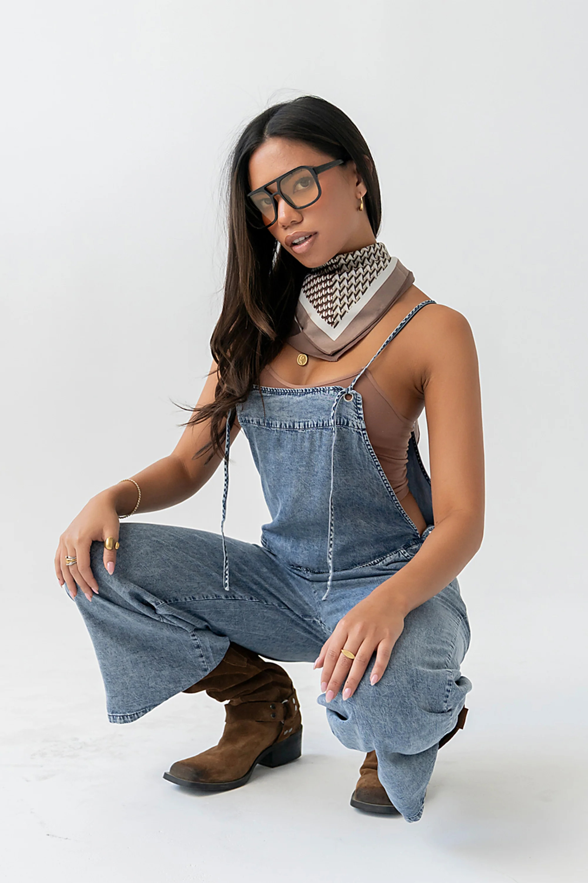 Xiomara Denim Jumpsuit | Böhme US