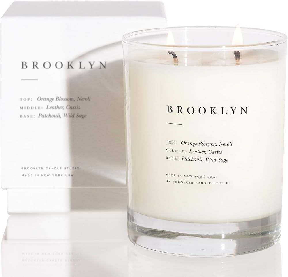 Brooklyn Candle Studio Brooklyn Escapist Candle | Luxury Scented Candle, Vegan Soy Wax, Hand Pour... | Amazon (US)