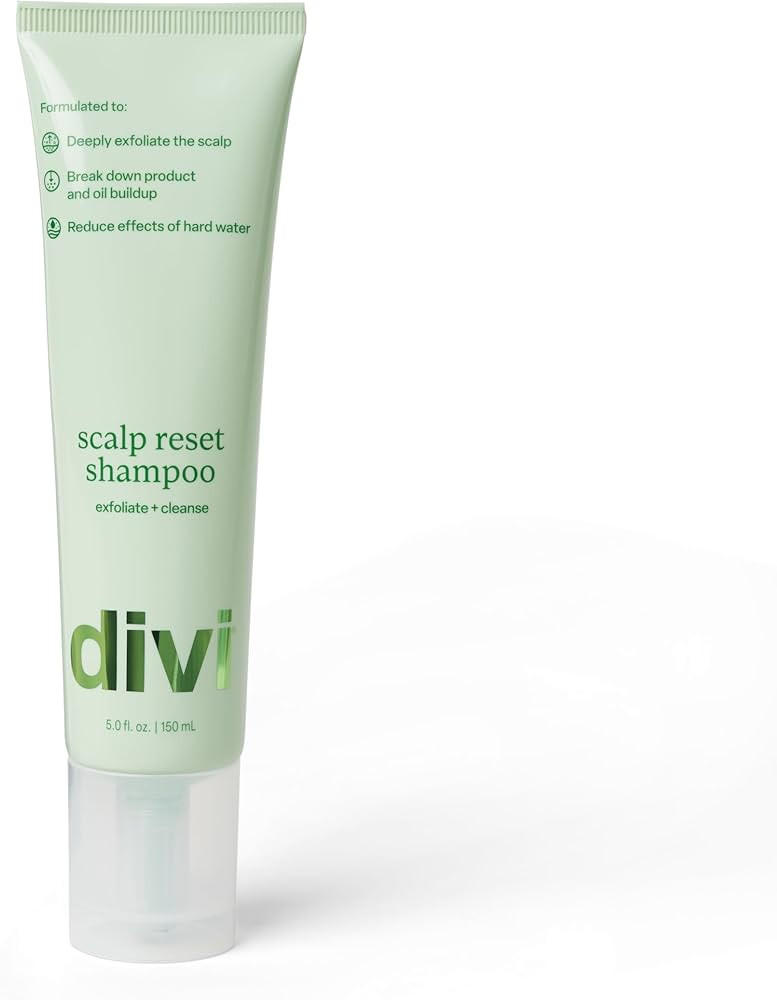 Divi Clarifying Scalp Reset Shampoo, Weekly Deep Cleansing Treatment for Product Buildup and Hard... | Amazon (US)