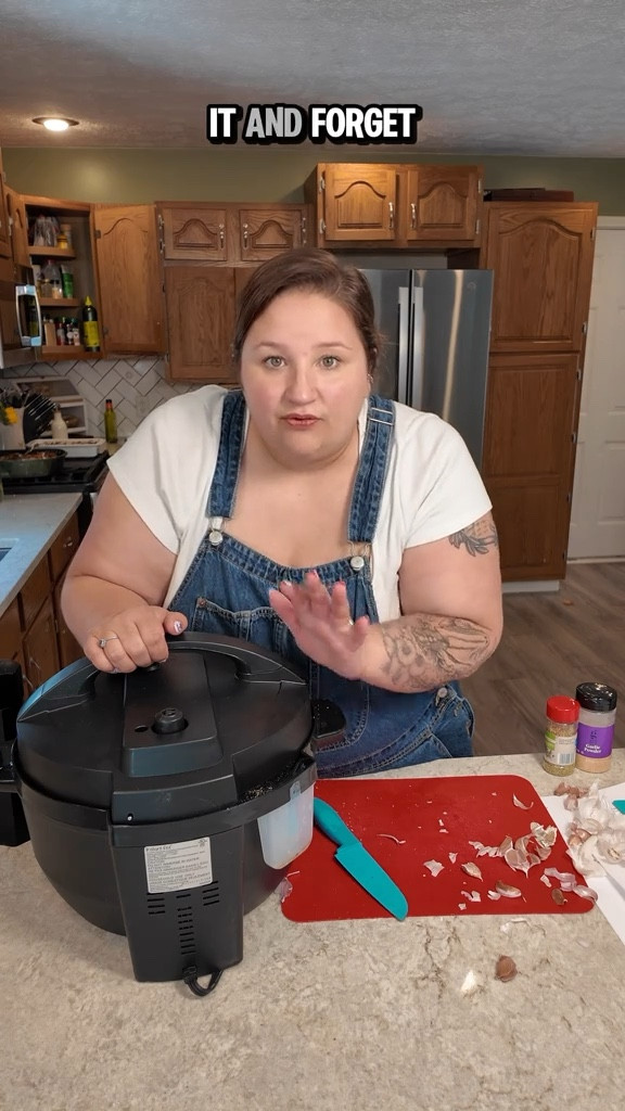 With a butt this big I’m gonna need some time to make it tender ;) so I’m using my pressure cooker and setting it and forgetting it! Come back tomorrow to see if this comes out nice and juicy or if I’m in the midst of meat mayhem. Wish me luck… it smells delish but I’m letting it depressurize now! 

#LTKFindsUnder50 #LTKSeasonal #LTKHome