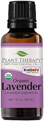 Plant Therapy Lavender Organic Essential Oil 100% Pure, USDA Certified Organic, Undiluted, Natura... | Amazon (US)