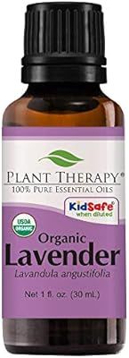 Plant Therapy Lavender Organic Essential Oil 100% Pure, USDA Certified Organic, Undiluted, Natura... | Amazon (US)