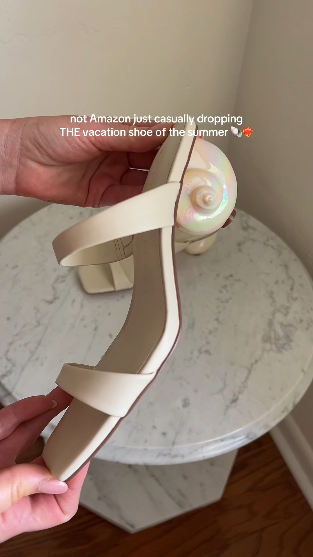 Amazon shell heel for beach vacation 

#LTKSummerEdit #LTKShoeCrush
