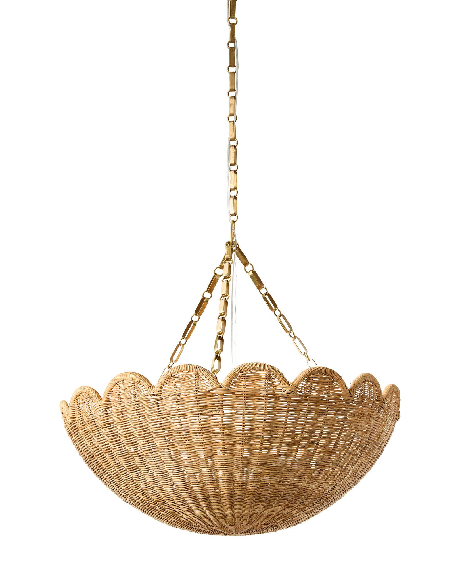 Scallop Chandelier | Serena and Lily
