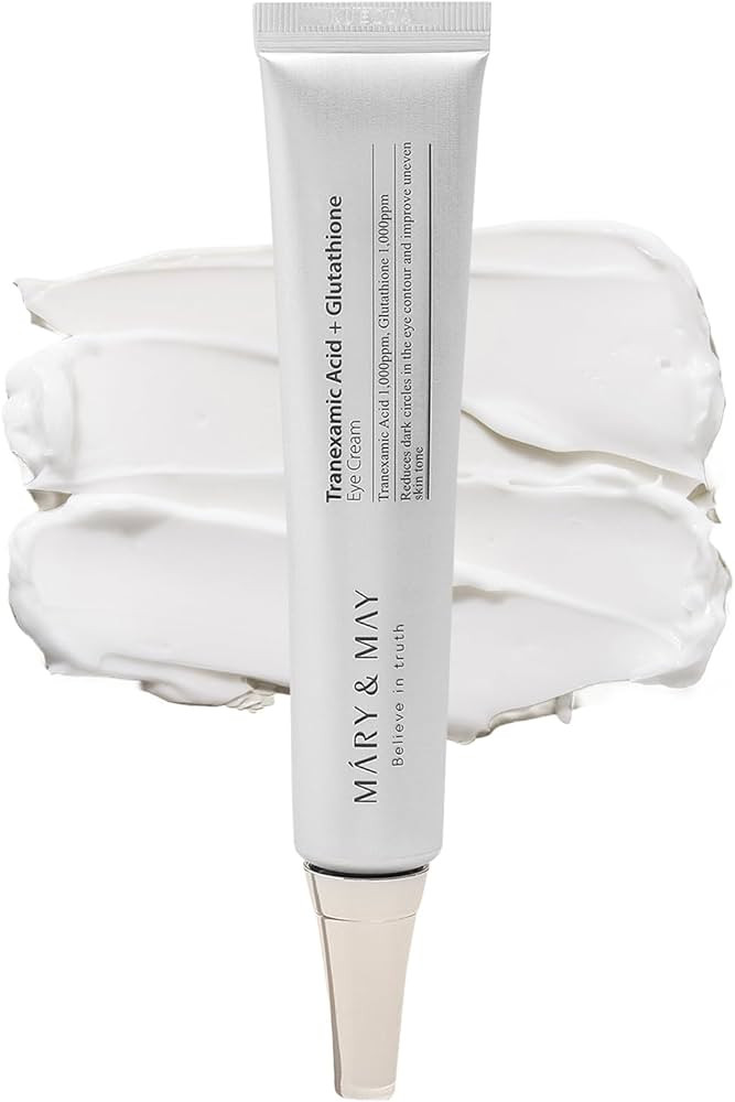 Mary&May Tranexamic Acid + Glutathione Eye Cream - Powerful Antioxidant, Reduces Dark Circles in ... | Amazon (US)