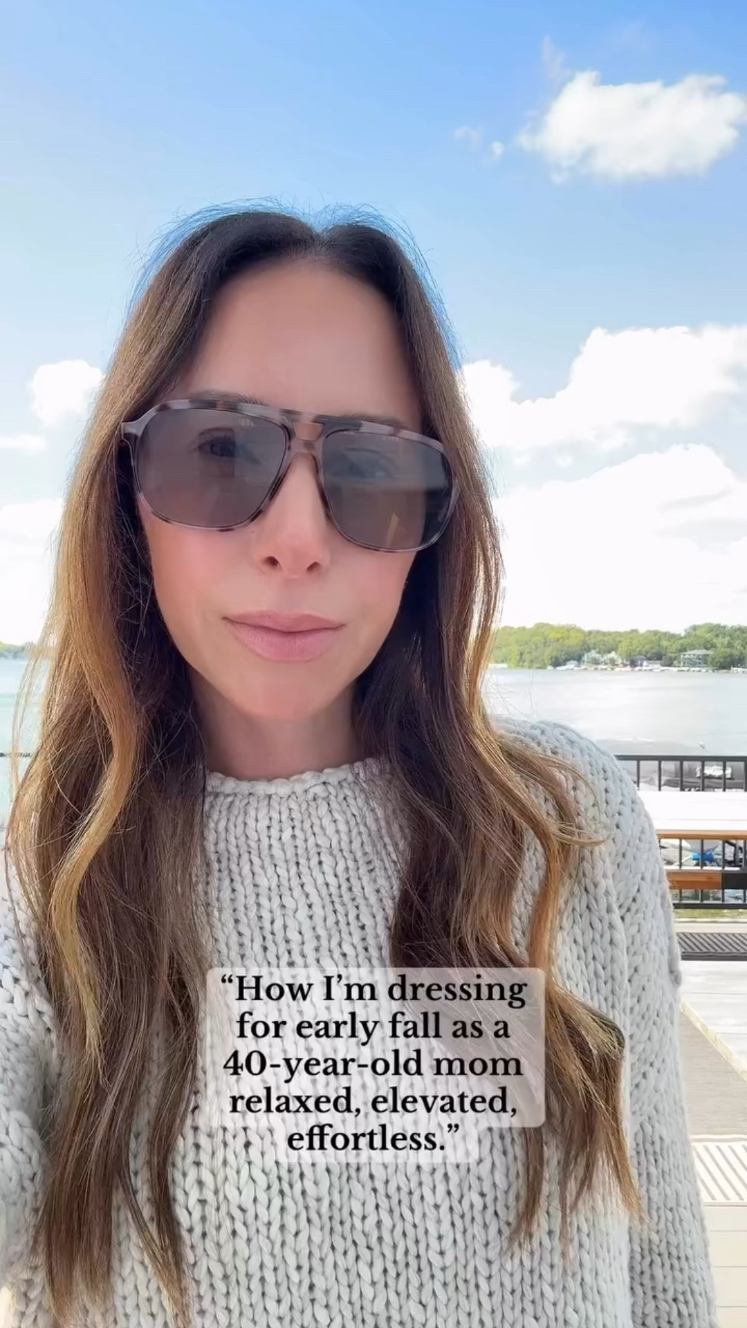 Just a little fall outfit inspo! I’m loving this transitional sweater from Free People 🤎 It’s mostly cotton but thick enough to keep you warm-the cropped, boxy fit is everything. Comes in a few color options too.

Paired it with relaxed linen pants since it’s still warm out-just a chic summer-to-fall look that doesn’t dive straight into pumpkins and flannel. I like to ease into fall dressing 🍂 Anyone else?

Sweater @freepeople 
Pants @targetstyle 

 #transitionaloutfits #falloutfitinspo #fallstyleinspo #fall2025 #fashionat40