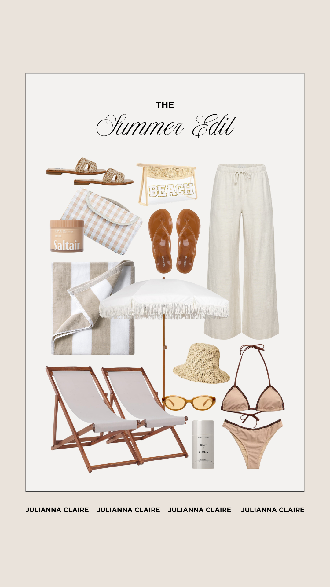 Summer essentials for 2026! 

 #LTKgrwm #LTKootd