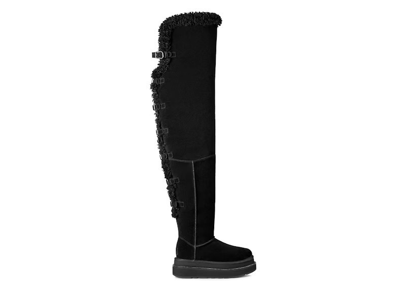 UGG Thigh High Boot sacai (Women's) Sneakers in Black | StockX