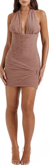 Laetitia Stretch Mesh Corset Minidress | Nordstrom