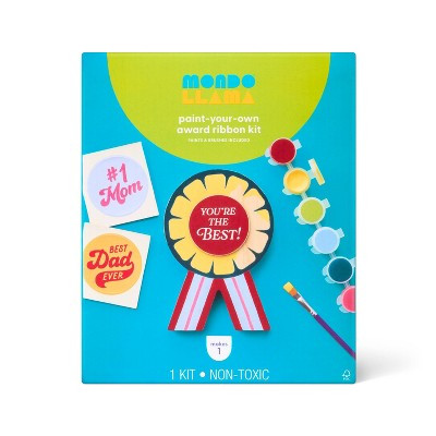 Mother's Day Craft Wood Ribbon Painting Activity Kit - Mondo Llama™ | Target