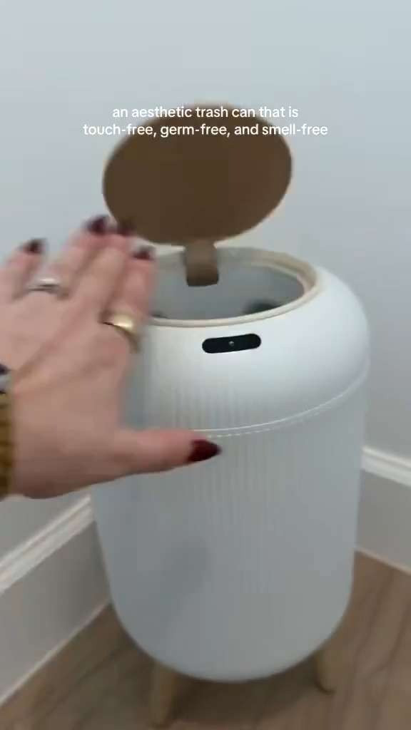 Because let’s be real, no one wants to see or touch your trash can 🙅🏻‍♀️🗑️

This one little swap to a motion sensor trash can has made SUCH a big difference in our home and makes everything feel so much cleaner and tidier 👌🏼 this is your sign to upgrade ✨      @pukomcofficial 

 #trashcan #bathroommakeover #homeupgrades #bathroomdecor #cleantok 

#LTKHome
