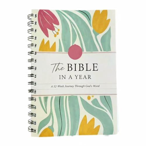KBBYT The Bible In A Year: A 52-Week Study,Bible Study Guide, 52-Week Bible Study Plan, A Yearlong Bible Study for Women (A5) | Amazon (US)