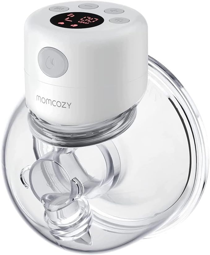 Momcozy Wearable Breast Pump S12, LCD Hands-Free Pump, 2 Mode & 9 Levels Adjustable for Comfortab... | Amazon (US)