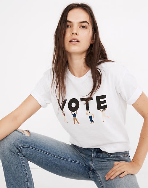 Vote Graphic Unisex Tee | Madewell