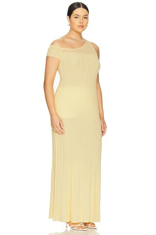 Hoda Maxi Dress in Buttercup | Revolve Clothing (Global)