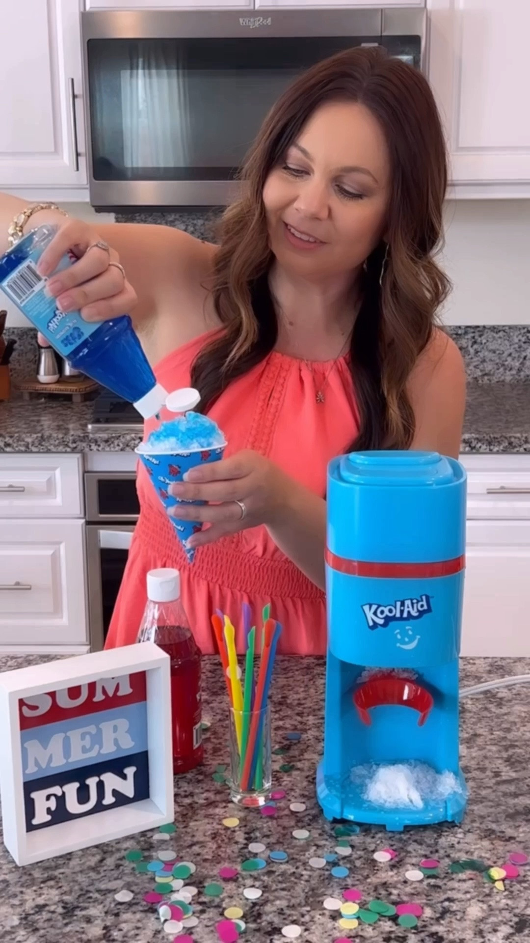 Summer snowcones made easy! Fun summer activities. Home made snow cones

#LTKmomlife #LTKfoodie #LTKSeasonal
