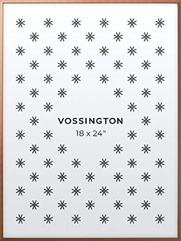 Vossington 18x24 Frame | Exclusive Large Bronze Poster Frame | 18 x 24 Inch | Thin Modern Look | Amazon (US)
