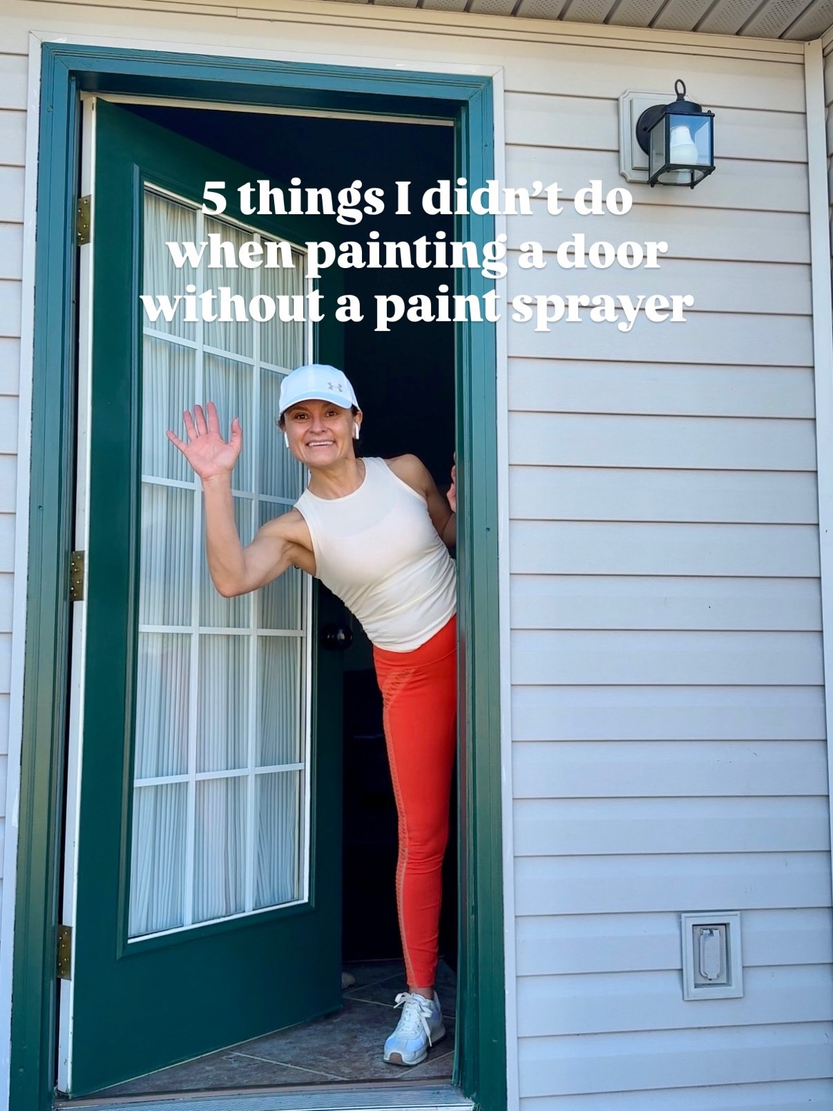 Painting a door without a sprayer using a brush and roller is 100% doable and can still give you a smooth, professional-looking finish.

I used to think I needed all the fancy tools, but it really comes down to the prep, light coats, and a few simple techniques:

Cleaning the door well, sanding between coats, and not overloading your brush makes a bigger difference than anything else.

If you’ve been putting off painting your doors because it feels too complicated, this is your sign to try it.

SAVE this for your next door painting project and FOLLOW for more DIY tips and hacks.

#paintingtips #diyhomeprojects #beginnerdiy #homeupdate #diyhacks