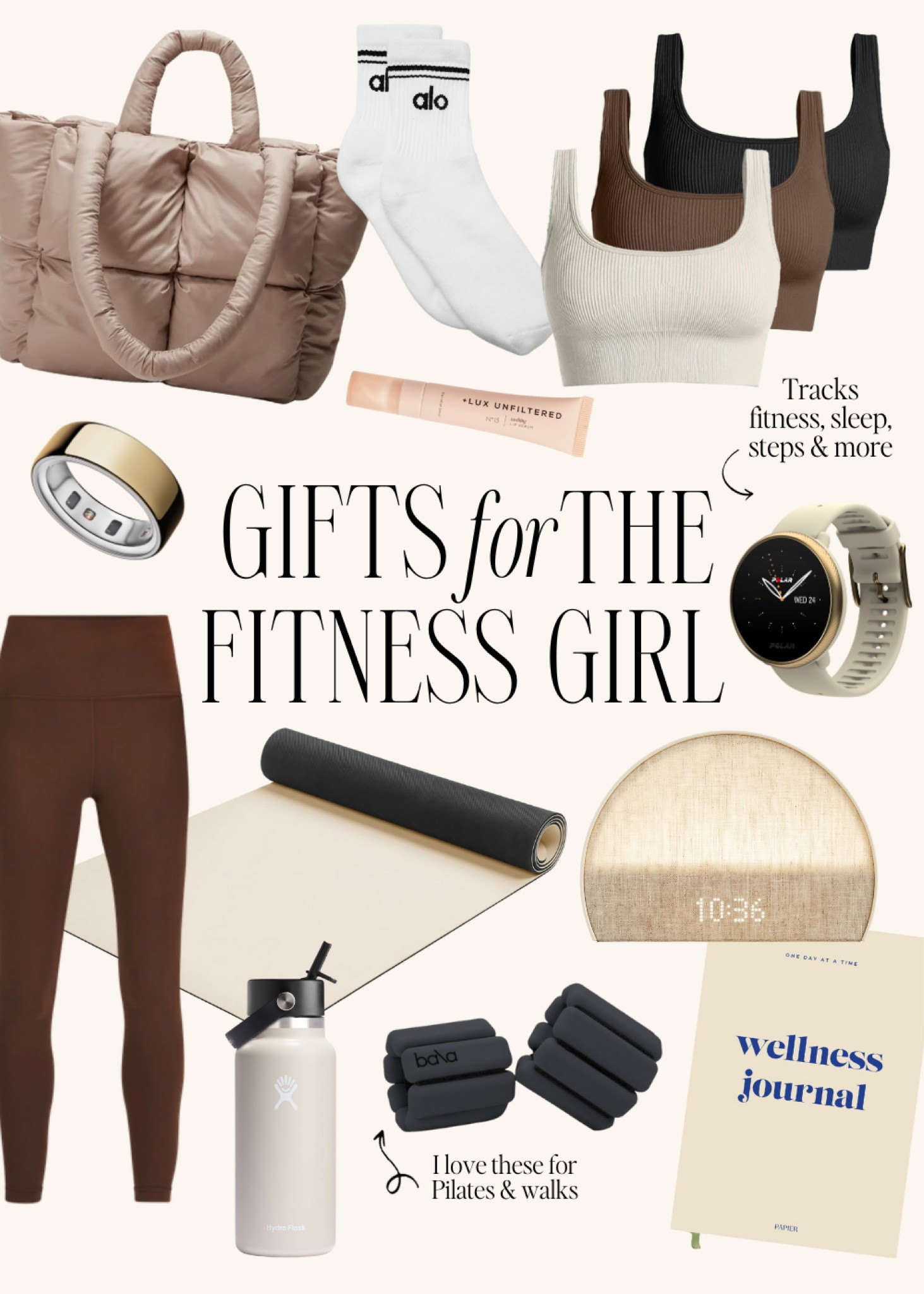 Holiday gifts for the gym girlies 🎁 Get a head start so you’re not rushing last minute! 

2024 holiday gifts, 2024 holiday gift guide, Christmas gift ideas 2024, 2024 holiday gift, Christmas gifts, Christmas gift guide, Christmas gift idea, holiday gift guides, 2024 Christmas presents, 2024 holiday presents, 2024 holiday gift ideas, xmas gifts, xmas gift, gym girl gifts, fitness gifts, workout leggings, workout essentials, gym essentials, fitness favorites  

#LTKHoliday #LTKFitness #LTKGiftGuide