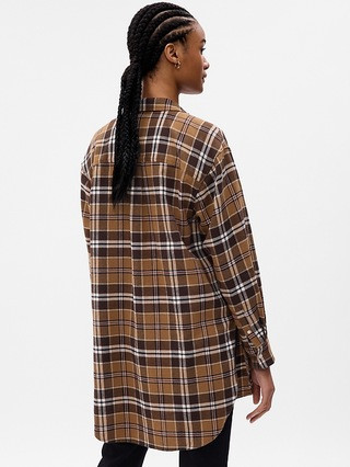 Plaid Weekend Tunic Shirt | Gap (US)
